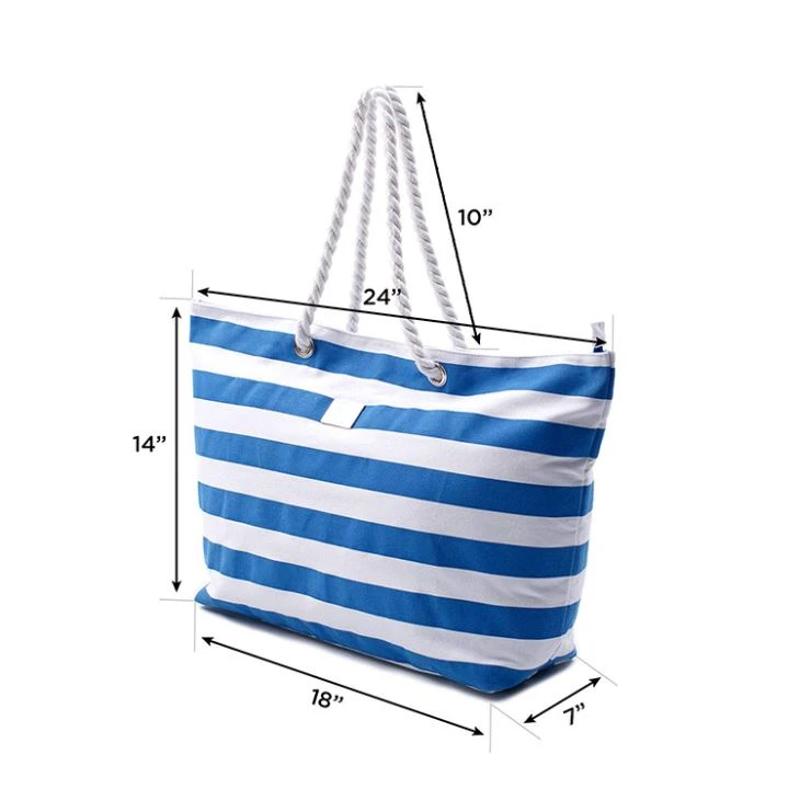 Canvas Beach Bag