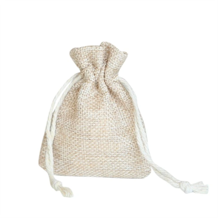 Jute Jewelry Bag