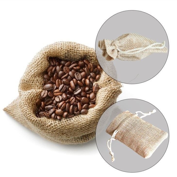 Jute Jewelry Bag
