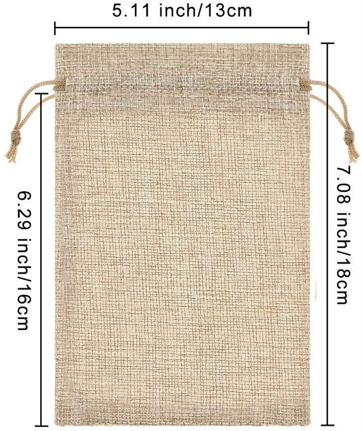 Linen Burlap Bag2