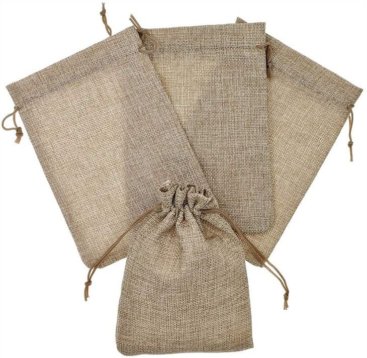 Linen Burlap Bags